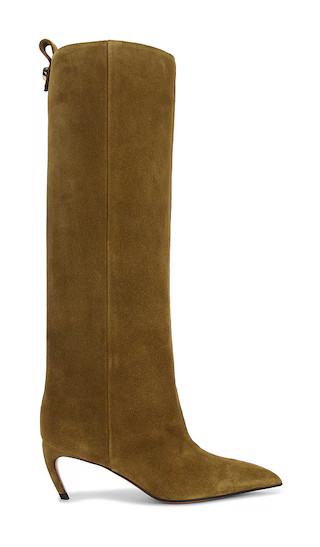 Lea Boot in Military Green | Revolve Clothing (Global)