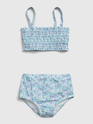 Kids Recycled Smocked Swim Two-Piece | Gap (US)