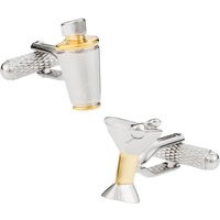 Martini Shaker & Glass Cufflinks With Presentation Gift Box - Ready To Dad On Father's Day Funny Nov | Etsy (US)