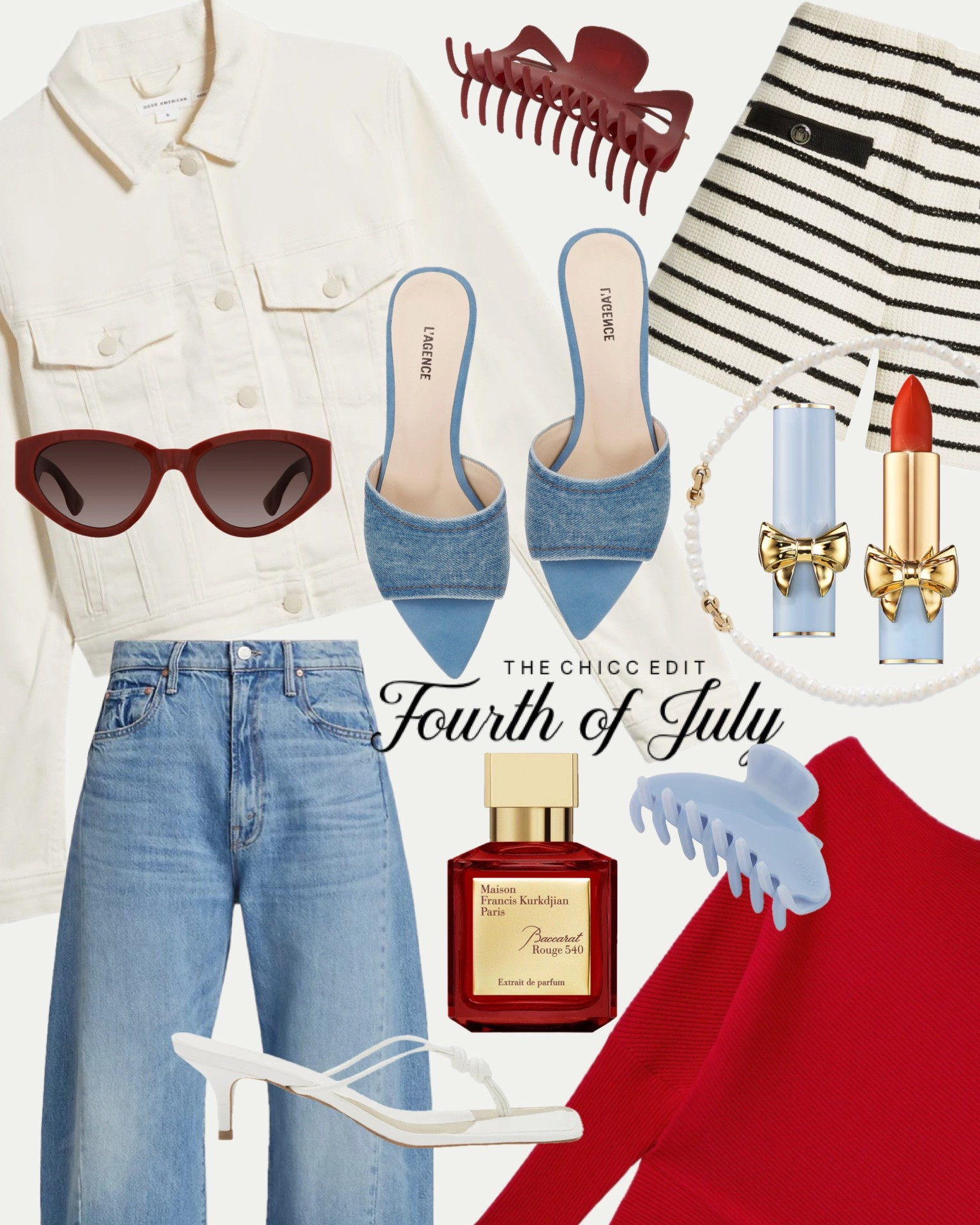 Red White & Blue ❤️🤍💙

#fourthofjuly #sandals #denim #accessories #perfume

#LTKootd #LTKgrwm #LTKBeauty