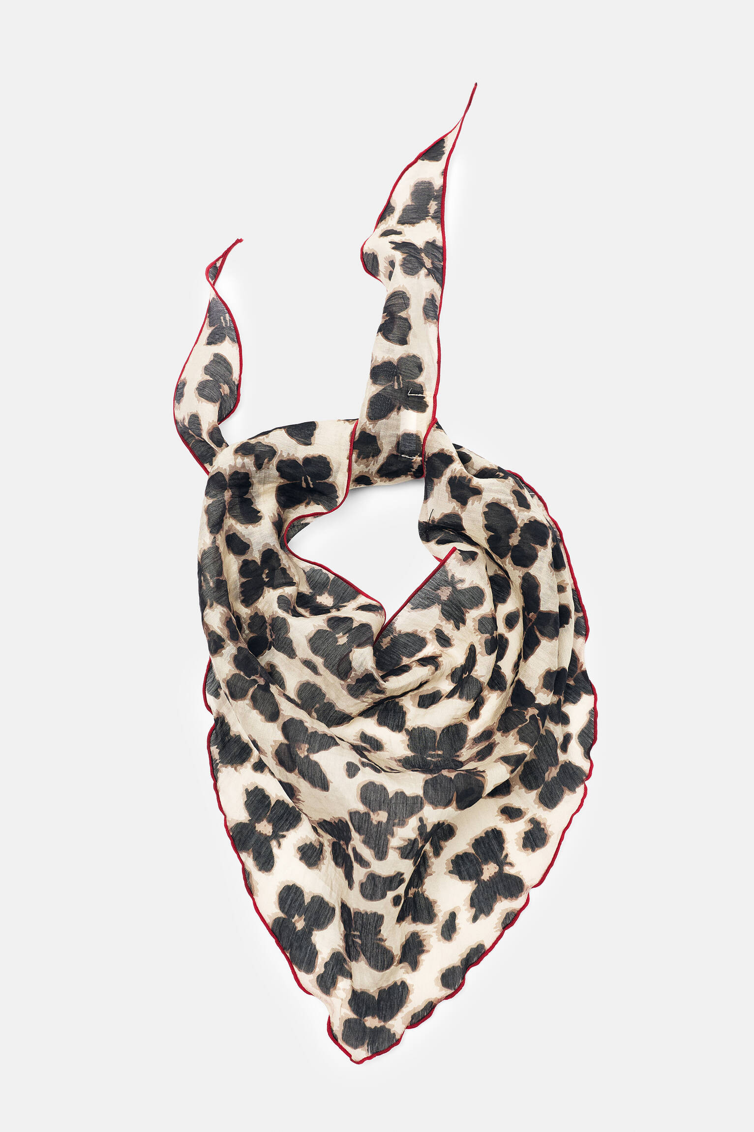 Animal print scarf - Pull&Bear United Kingdom | PULL and BEAR UK