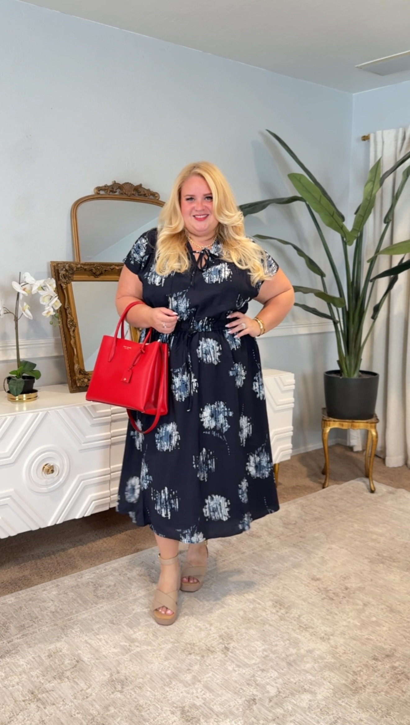 The prettiest workwear outfit
Dress - Non stretch true to size wearing 2x

#LTKFindsUnder50 #LTKWorkwear #LTKPlusSize