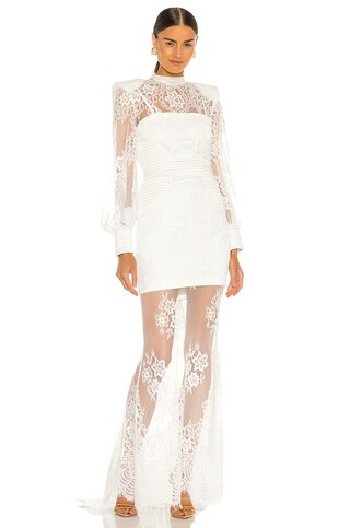 Zhivago Tomorrow Gown in White from Revolve.com | Revolve Clothing (Global)