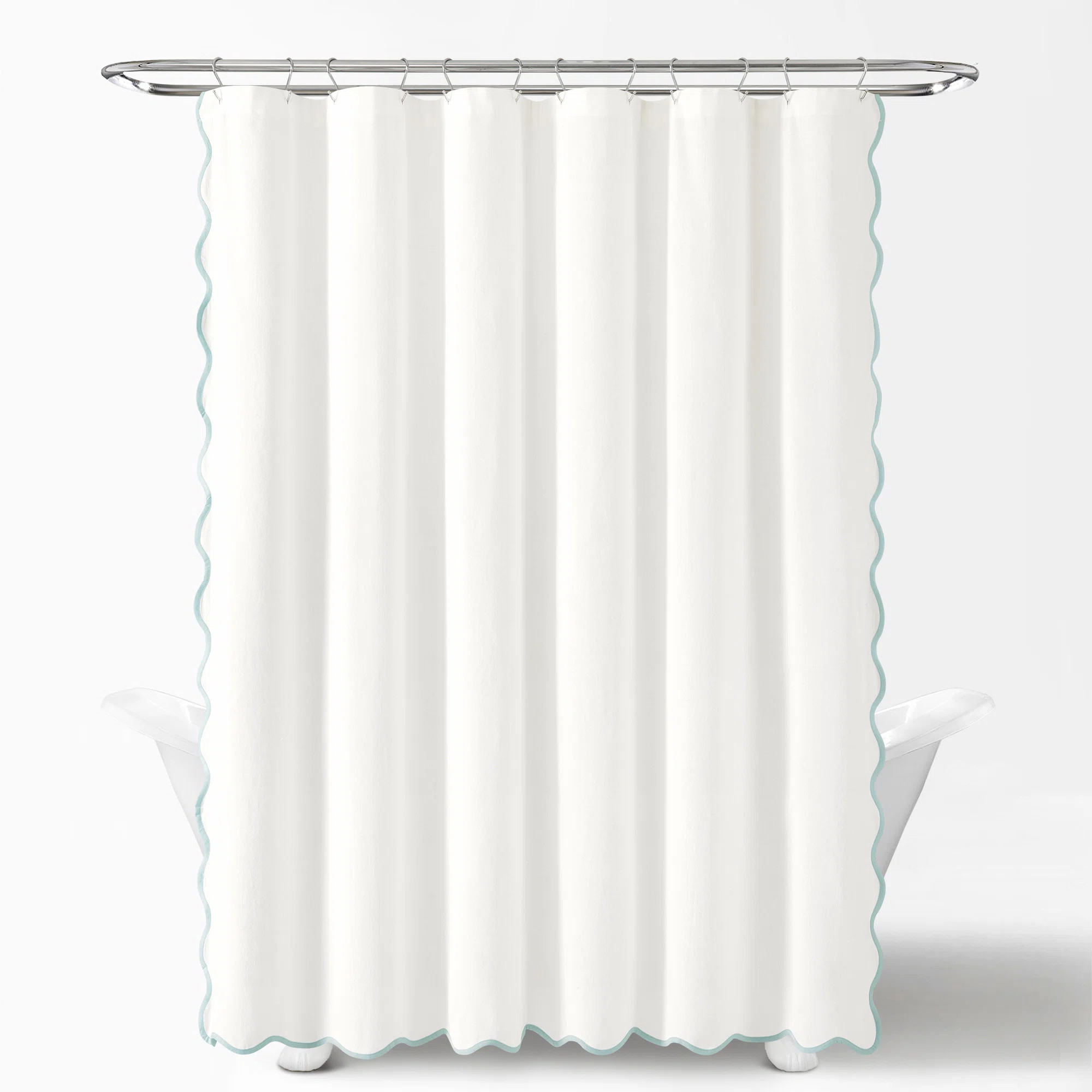 Houston Cotton Blend Shower Curtain | Wayfair North America