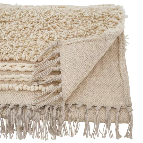 Saro Lifestyle Knot Appliqué Design Long Table Runner | Target