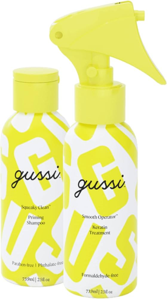 Gussi Hair At Home Keratin Treatment Kit - Keratin Hair Mask Treatment at Home Alternative - Hair... | Amazon (US)