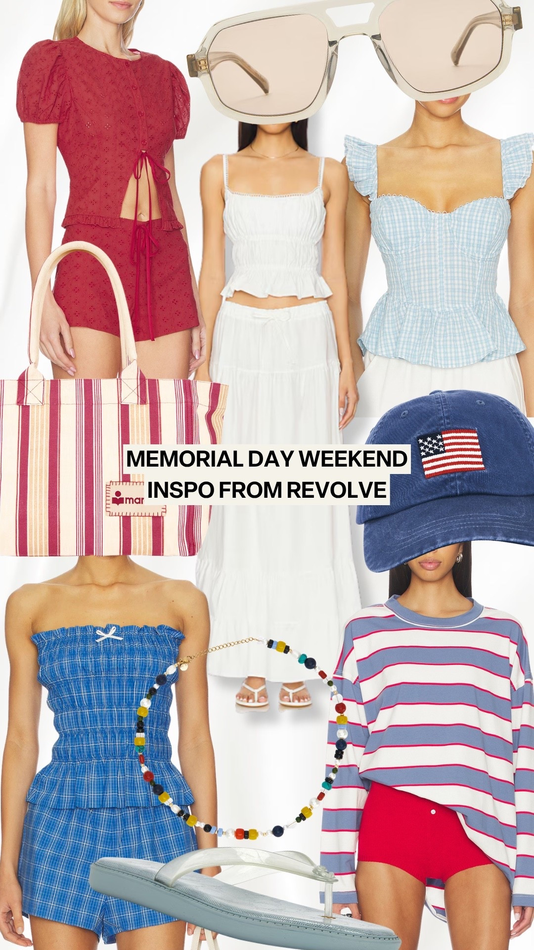 MDW Outfit Inspo from Revolve! #kathleenpost

Memorial Day weekend, Fourth of July, Labor Day weekend

#LTKSeasonal #LTKootd