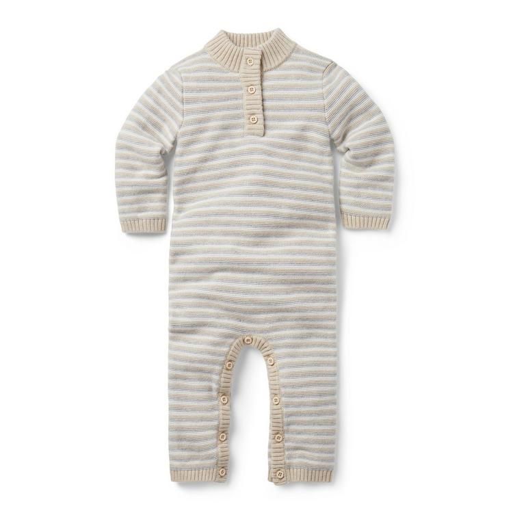 Baby Striped Sweater One-Piece | Janie and Jack