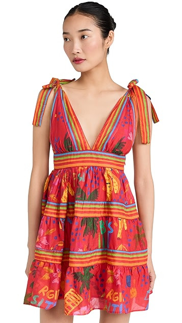 Red Good Vibes Mini Dress | Shopbop