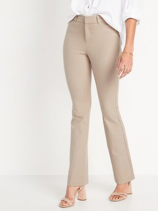 High-Waisted Pixie Full-Length Flare Pants for Women | Old Navy (US)
