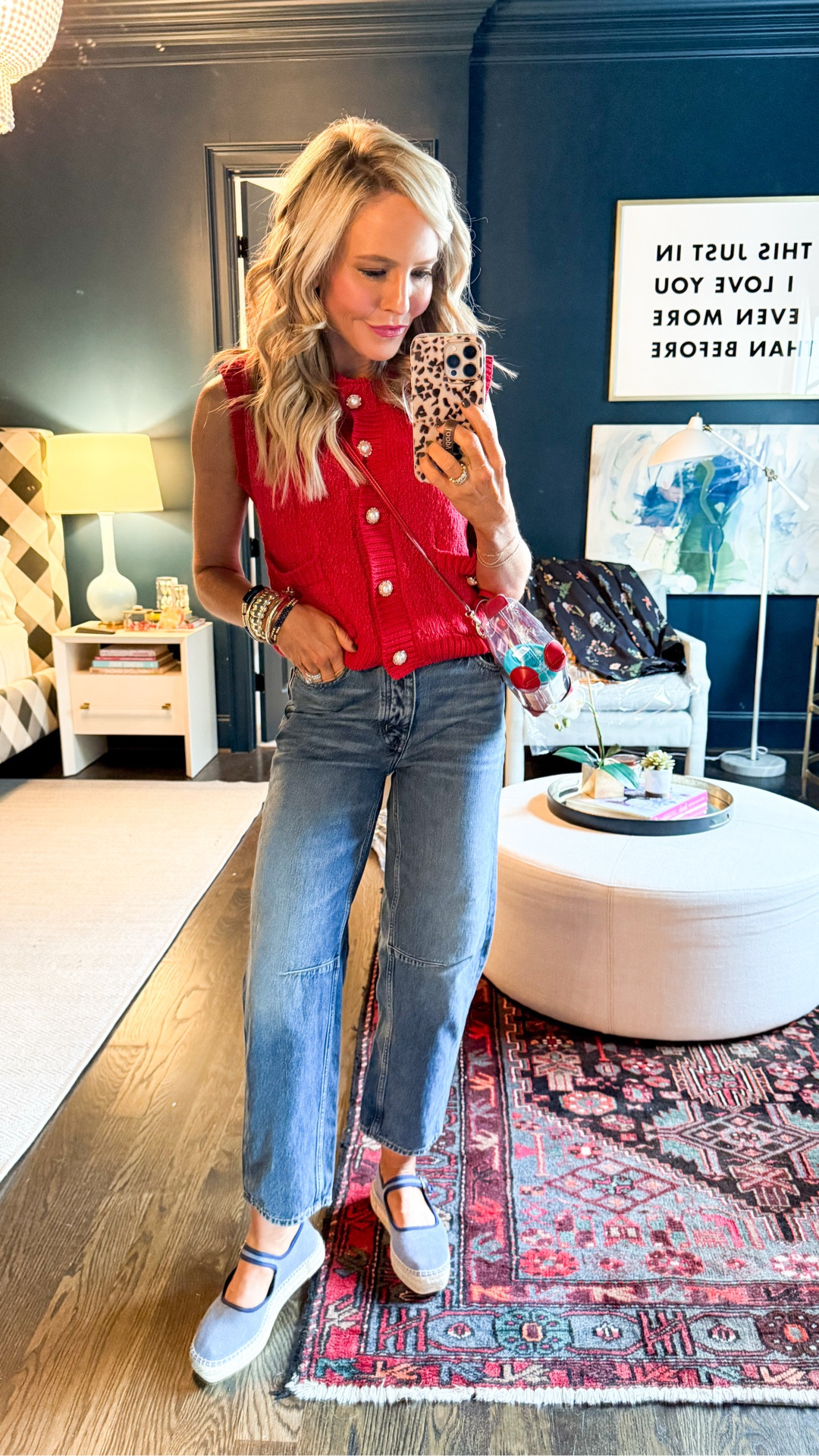 Friday night lights style!! wearing small in vest, size 23 in jeans (20% off) • 

#LTKFindsUnder100 #LTKStyleTip #LTKxMadewell