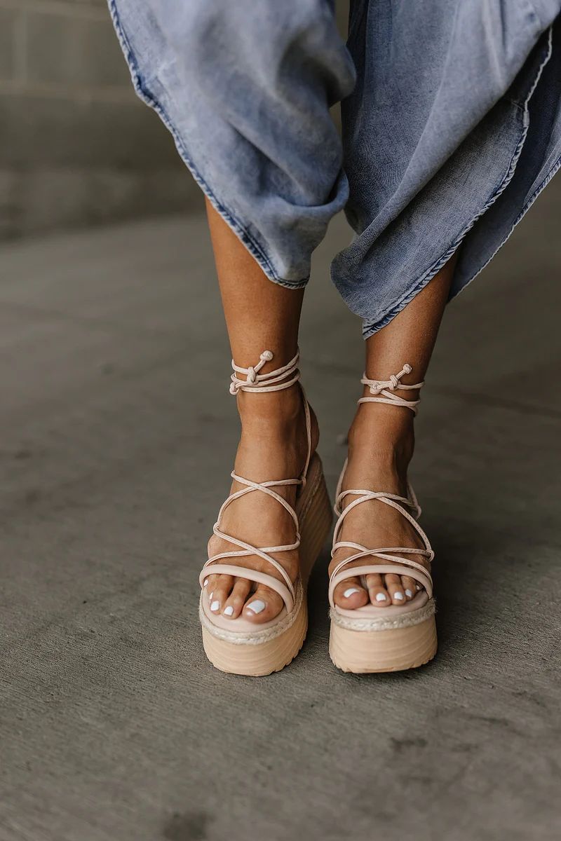 Misty Platforms - Nude | Mindy Mae's Market