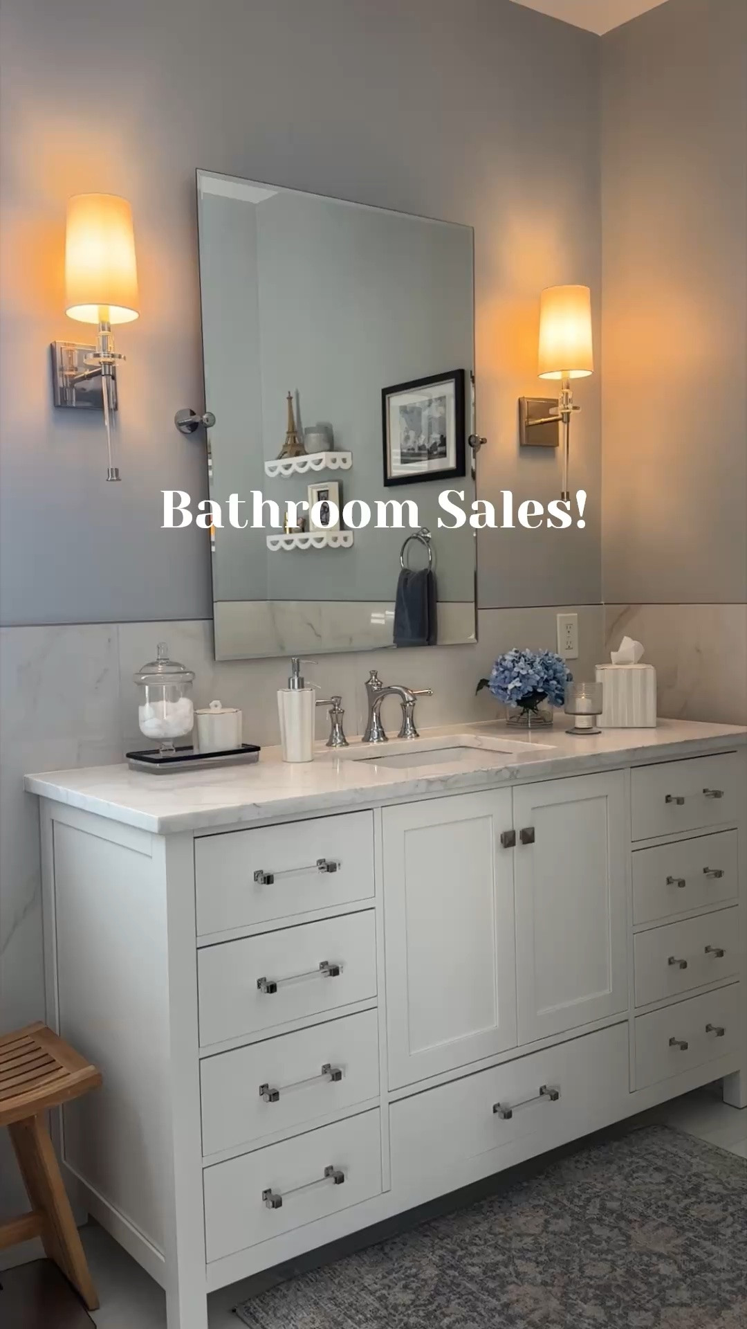Memorial Day sales and deals! Shop sconces, bathroom accessories, rug, faucet, mirror & more! Wayfair, Pottery Barn, Amazon @Lowe's

#LTKHome #LTKSaleAlert