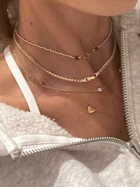 Gold necklaces layered 

#LTKfindsunder50 #LTKfindsunder100