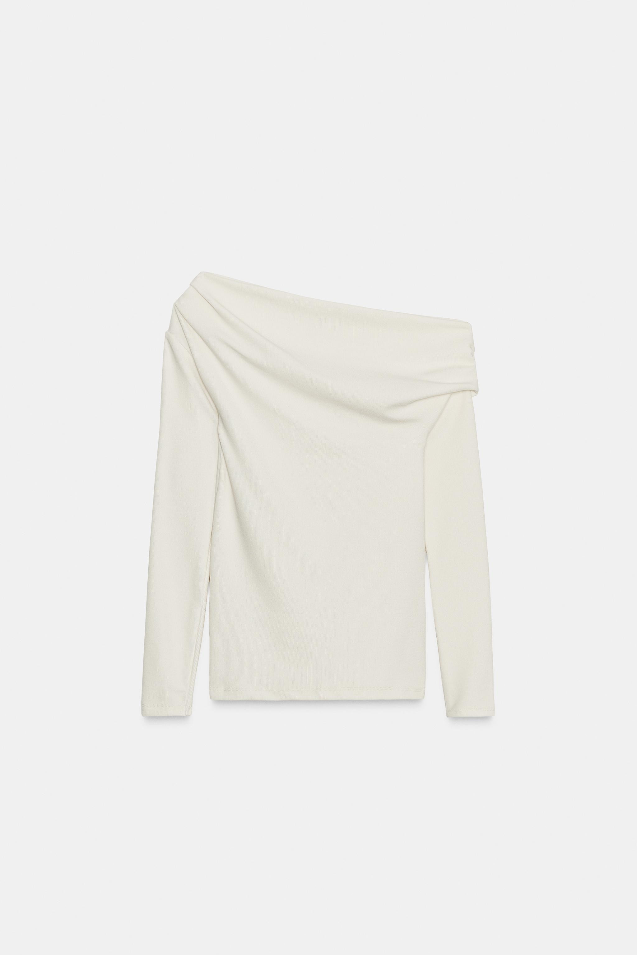 SOFT ASYMMETRIC TOP | Zara US