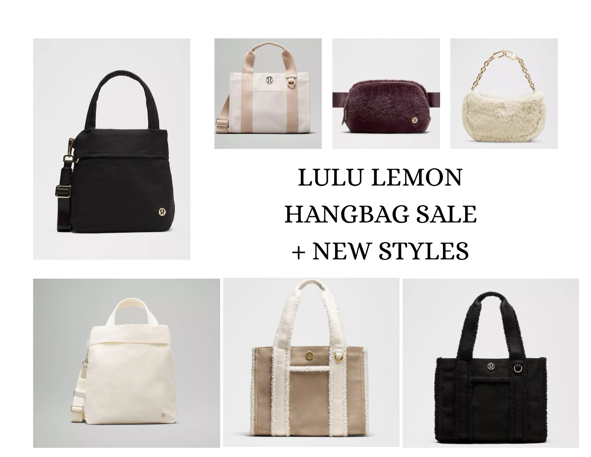 Lulu Lemon handbag sale + new winter styles added! 

#LTKfindsunder100 #LTKstyletip #LTKsalealert