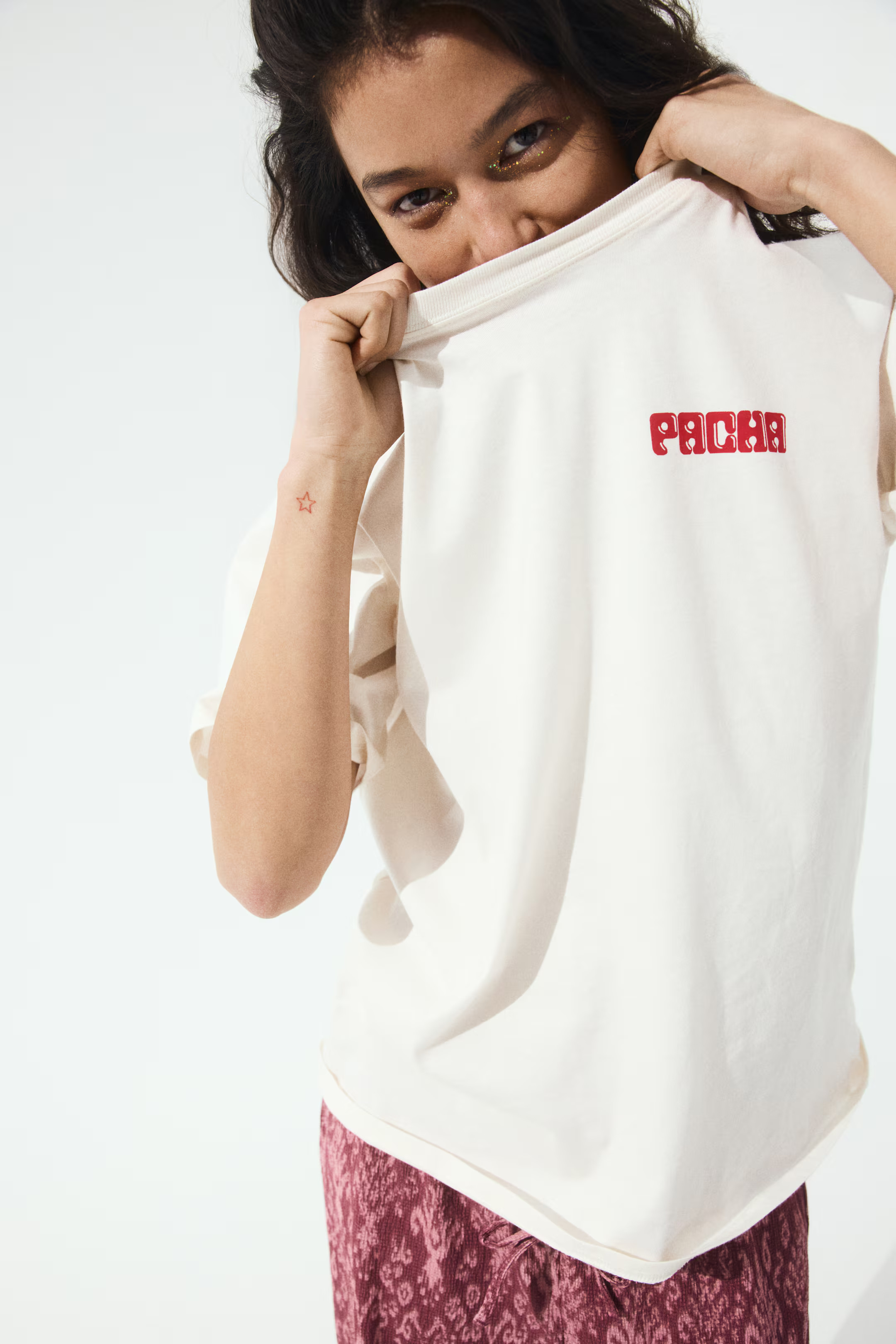 Oversized Printed T-Shirt | H&M (US + CA)