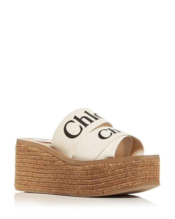 Women's Woody Platform Espadrille Slide Sandals | Bloomingdale's (US)