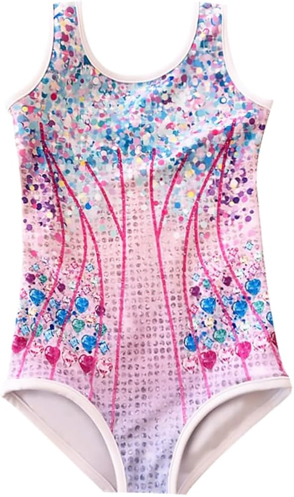 Concert Outfit for Little Girls Fans Sparkles Bodysuit Leotard Touring Musical Party Singer Costu... | Amazon (US)