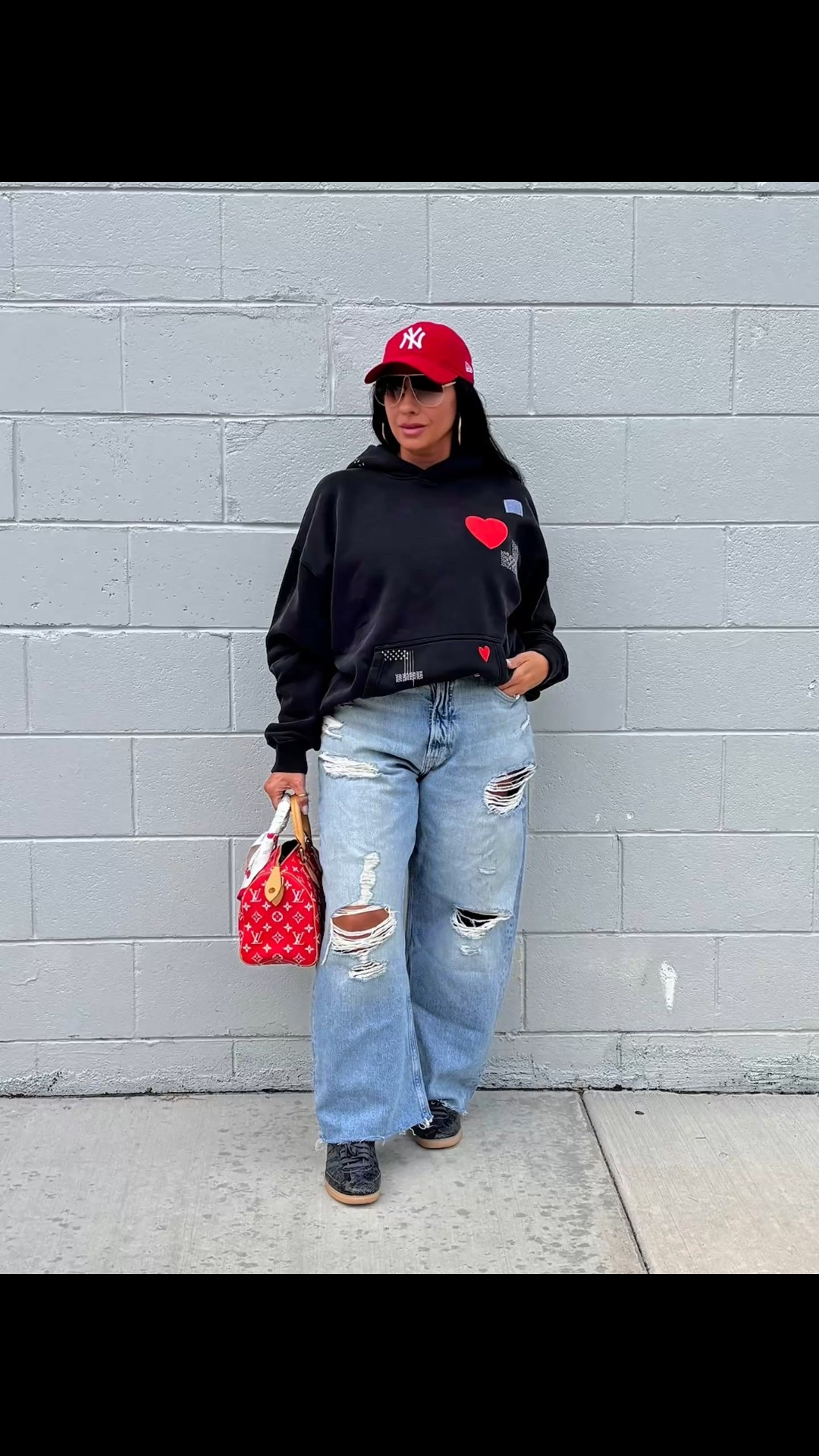 Oversized Everything for the win ❤️ Men’s hoodie size large, baggy jeans size 6. New snakeskin sneaker release. Also linked accessories and jewelry to complete the look!

#LTKFallSale #LTKPetite #LTKOver40