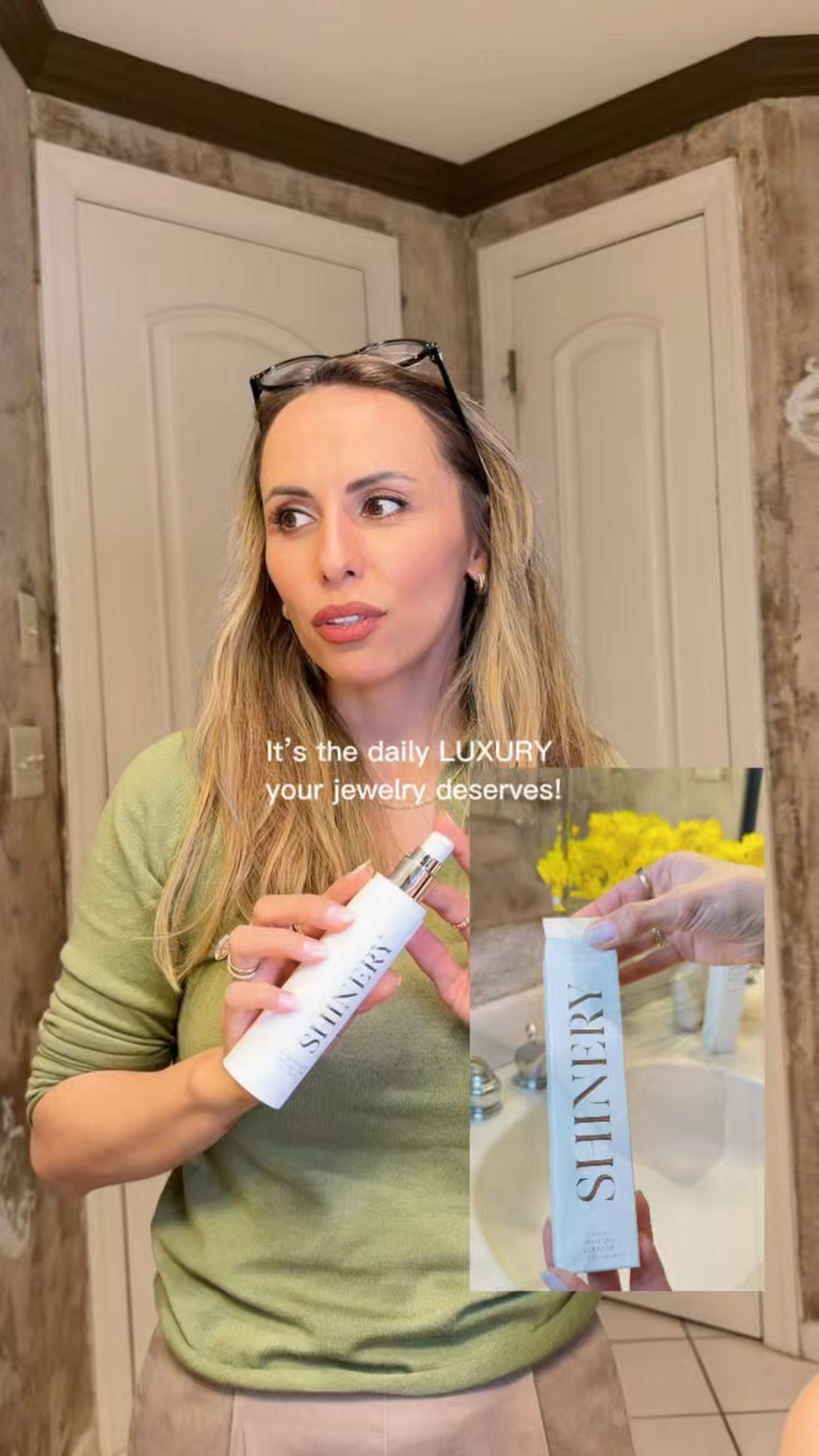 POV: U found the ultimate HACK for your jewelry 💍 collection 
      I’m actually obsessed with how easy this is. No more ultrasonic cleaners or messy kits! Just wash your hands… and let SHINERY do the magic✨
      My rings have never sparkled like this!  My hands feel SOOO soft,hydrated afterwards!
     It’s the daily LUXURY your jewelry(+ your skin) deserves!!!

#ad  #jewelrycleaning #shinery #cleaninghacks #engagementring 
@shinery 

#LTKselfcare #LTKmorningroutine #LTKstorytime