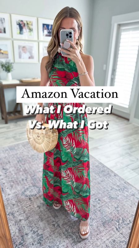 Amazon vacation outfits. Amazon resort wear. Spring outfits. Tropical vacation. Bachelorette party. Honeymoon outfits. Beach vacation. Amazon Bathing suit. Amazon swimsuit. Amazon clear wedges are TTS. 

*Wearing XS in each and small in swimsuit set. 

#LTKswim #LTKtravel #LTKwedding