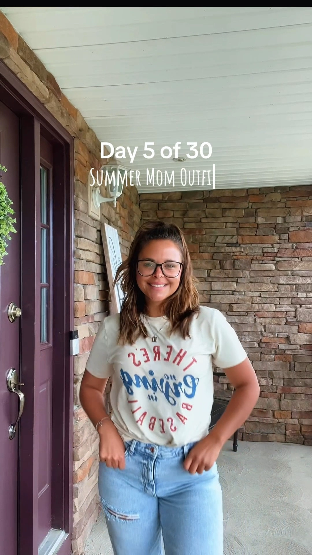 Day 5 of 30: Take me out to the ball game ⚾️
Ballpark vibes, mom style — comfy, cute, and ready to cheer!

#MomOutfits #30DaysOfMomStyle #BallGameFit #StylishMom #CasualChic #GameDayLook

#LTKStyleTip #LTKSummerEdit #LTKMidsize