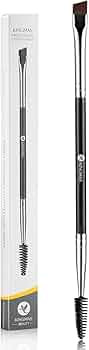 KINGMAS Eyebrow Brush Spoolie Professional Duo Angled Eye Brow Brush for Lining and Shaping Brows... | Amazon (US)