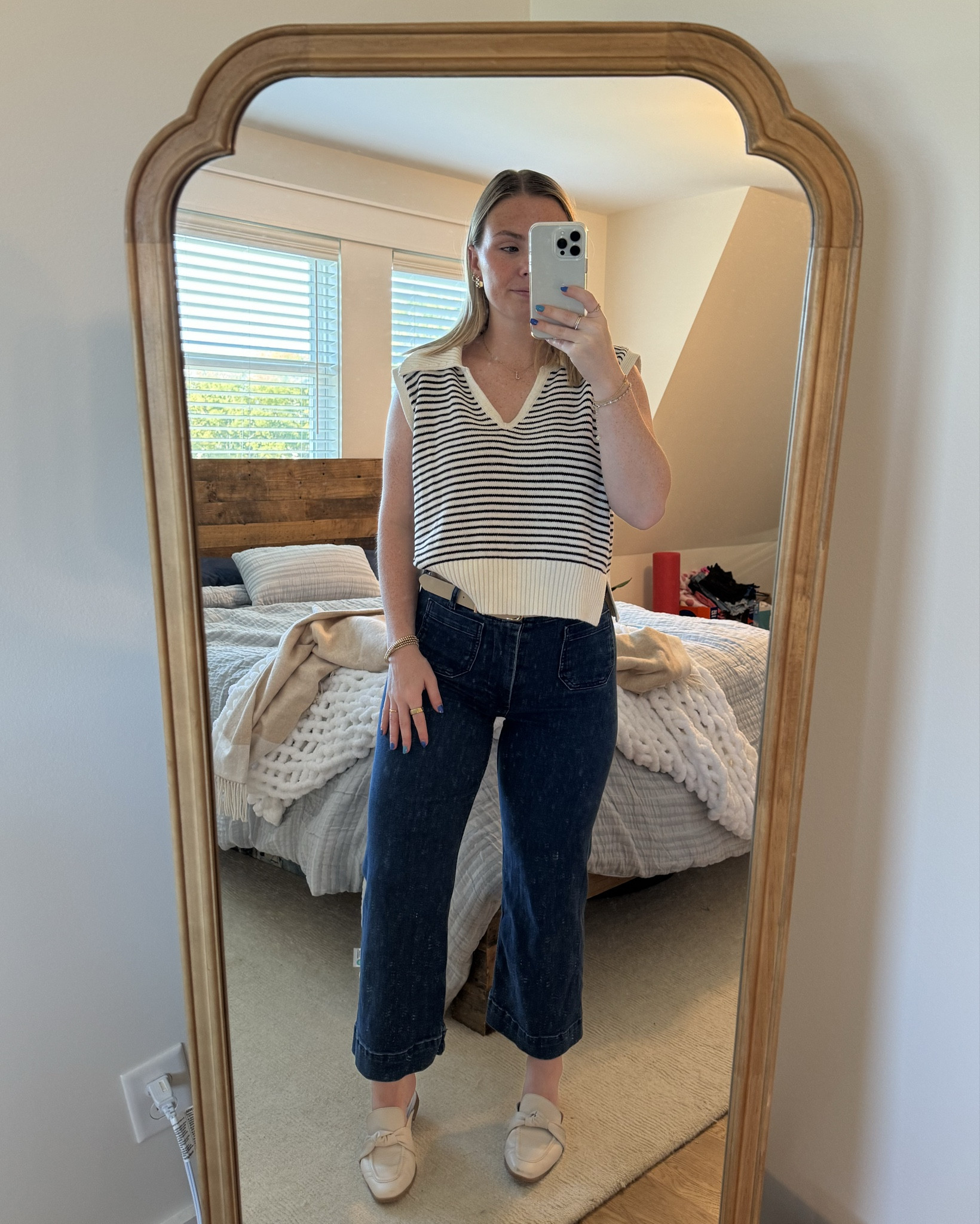 loving these anthropologie jeans right now! so flattering. got my regular size 27 and they fit perfect!



#LTKSeasonal #LTKFallSale #LTKWorkwear