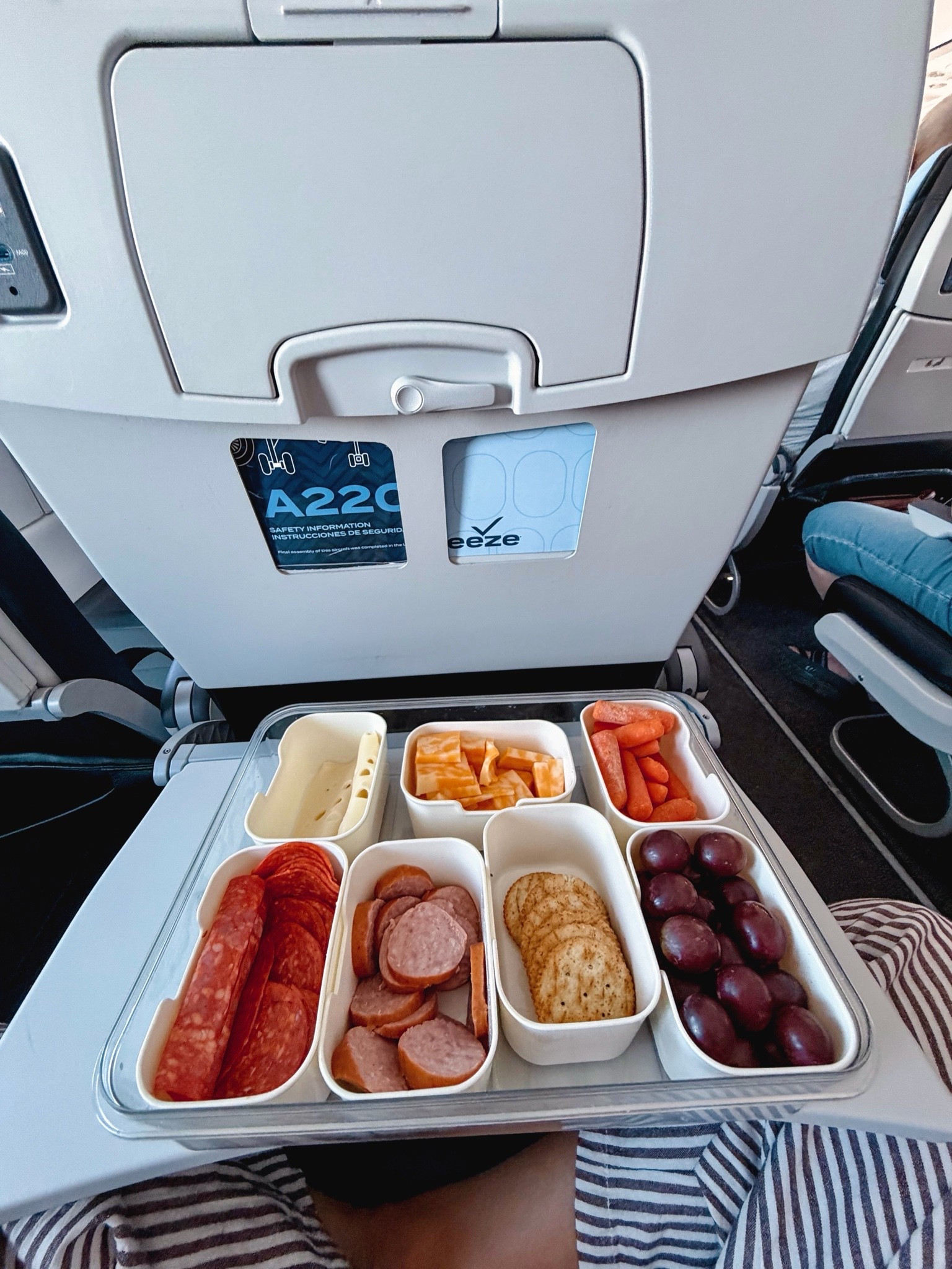 Snack tray everywhere 🙌🏽 even to fly!

#LTKTravel #LTKfoodie #LTKmomlife