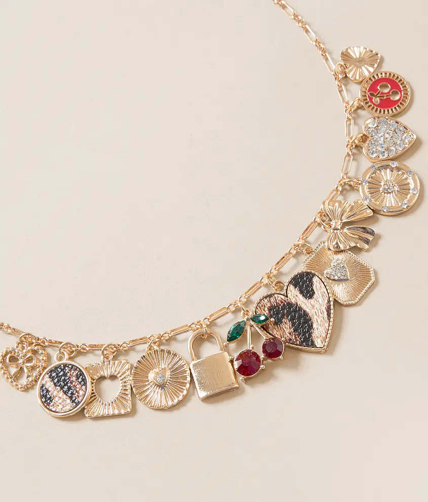 Trendy Charm Necklace | Buckle