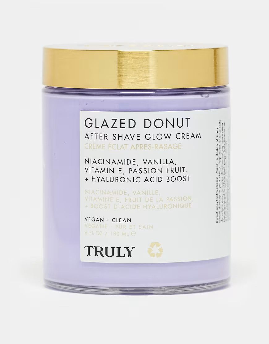 Truly Glazed Donut After Shave Glow Cream 180ml-No colour | ASOS (Global)