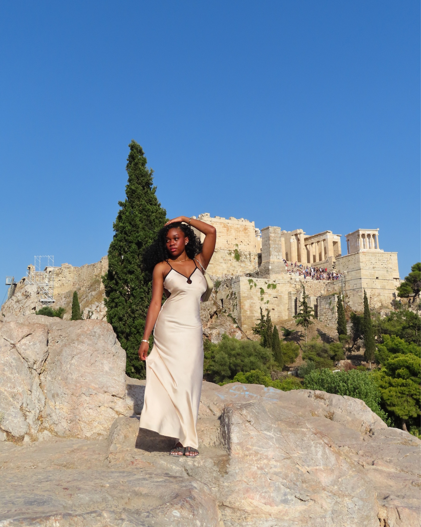 Gorgeous satin dress for my daytime stroll at the Acropolis in Athens

#greece #greecetrip #satindress #brunchdress #vacationoutfit

#LTKSaleAlert #LTKPetite #LTKBeauty