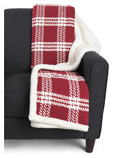 Vintage Twill With Sherpa Chenille Throw | Home | Marshalls | Marshalls