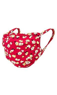 Lovers + Friends Protective Face Mask in Red Mini Floral from Revolve.com | Revolve Clothing (Global)
