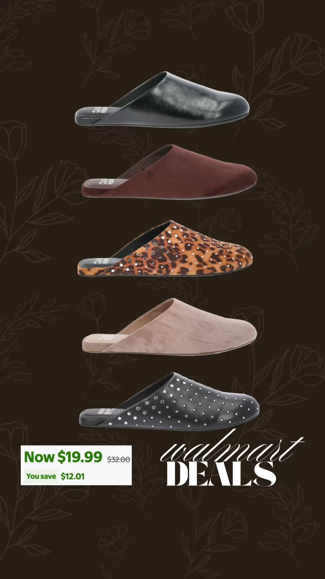 Save $12 on these cute mules!

Walmart fashion, Walmart style, Walmart, outfit, Walmart, shoes, Walmart deals, fall, shoes, work, shoes, casual outfit, casual style, casual shoes 

#LTKSaleAlert #LTKFindsUnder50 #LTKShoeCrush