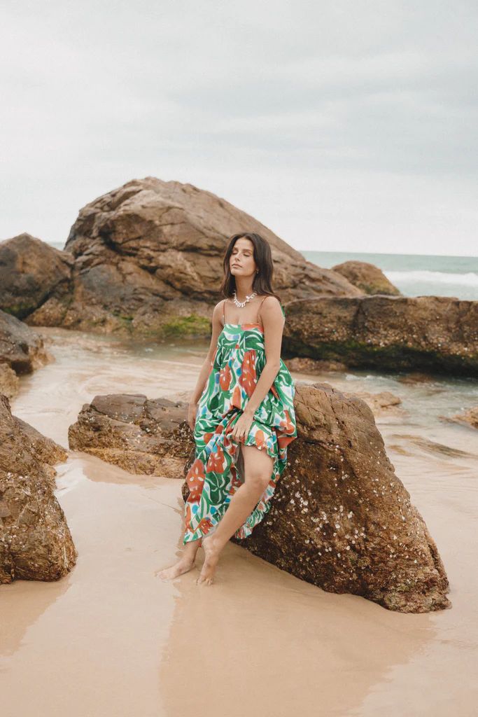 Miuccia Maxi Dress - Kauai | Petal & Pup (US)