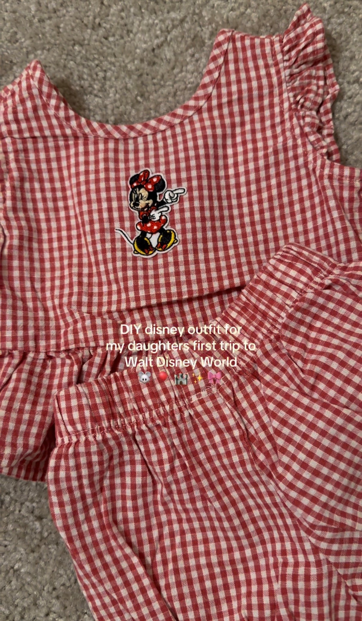 DIY baby disney outfit! added the exact products i used plus some other alternative disney patches!