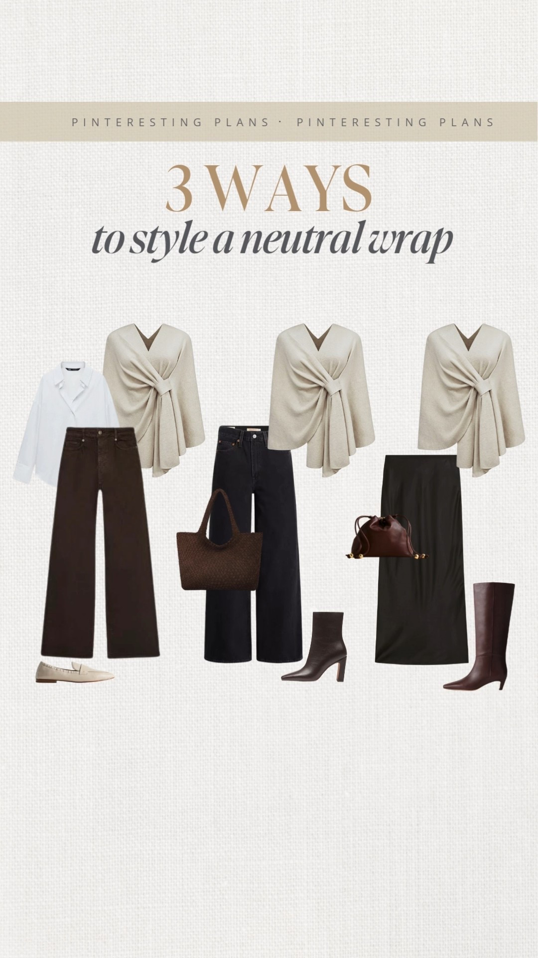 Three ways to style a neutral wrap 🙌🏻🙌🏻



#LTKootd #LTKWorkwear #LTKSeasonal