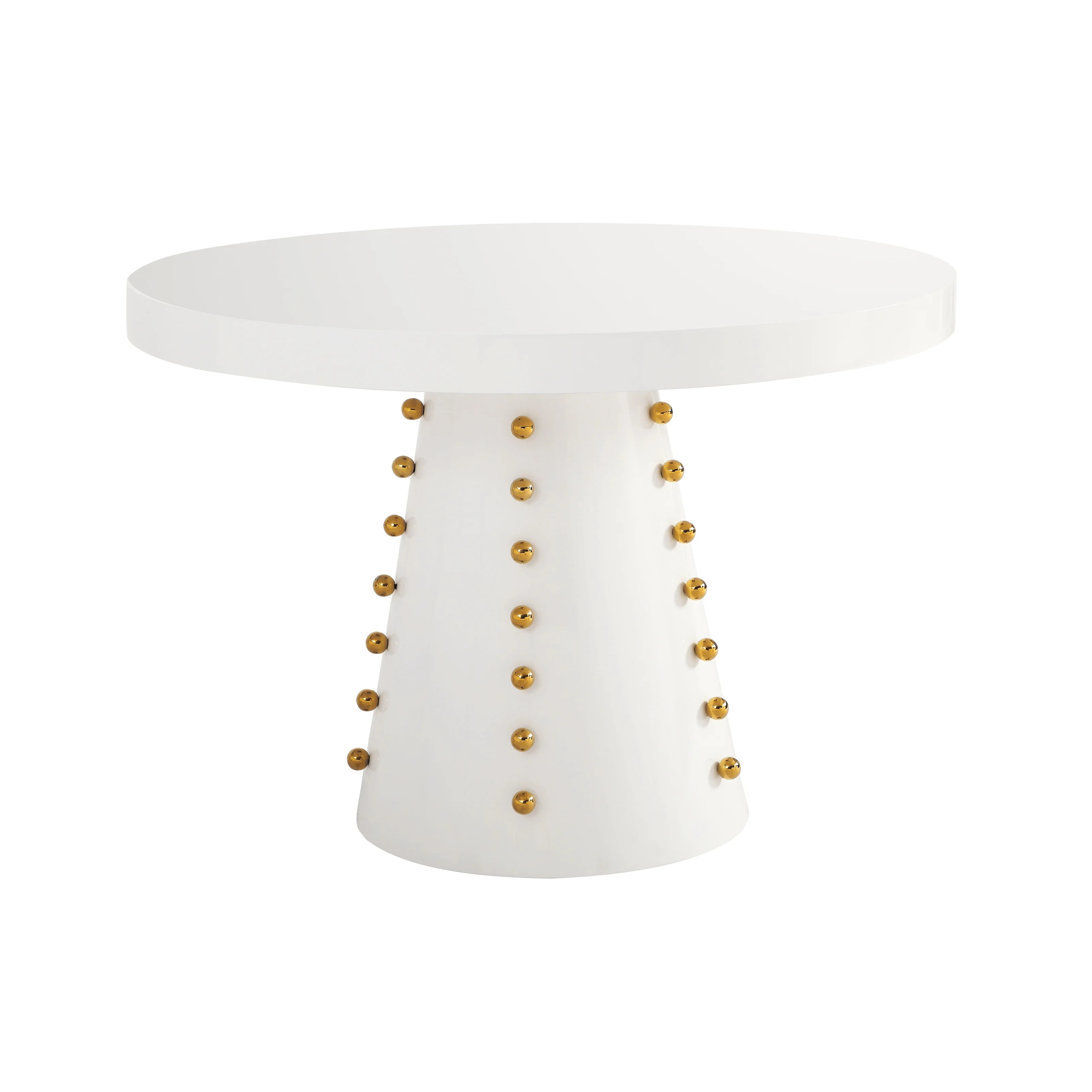 TOV Furniture Janice White Lacquer Dinette Table | Walmart (US)