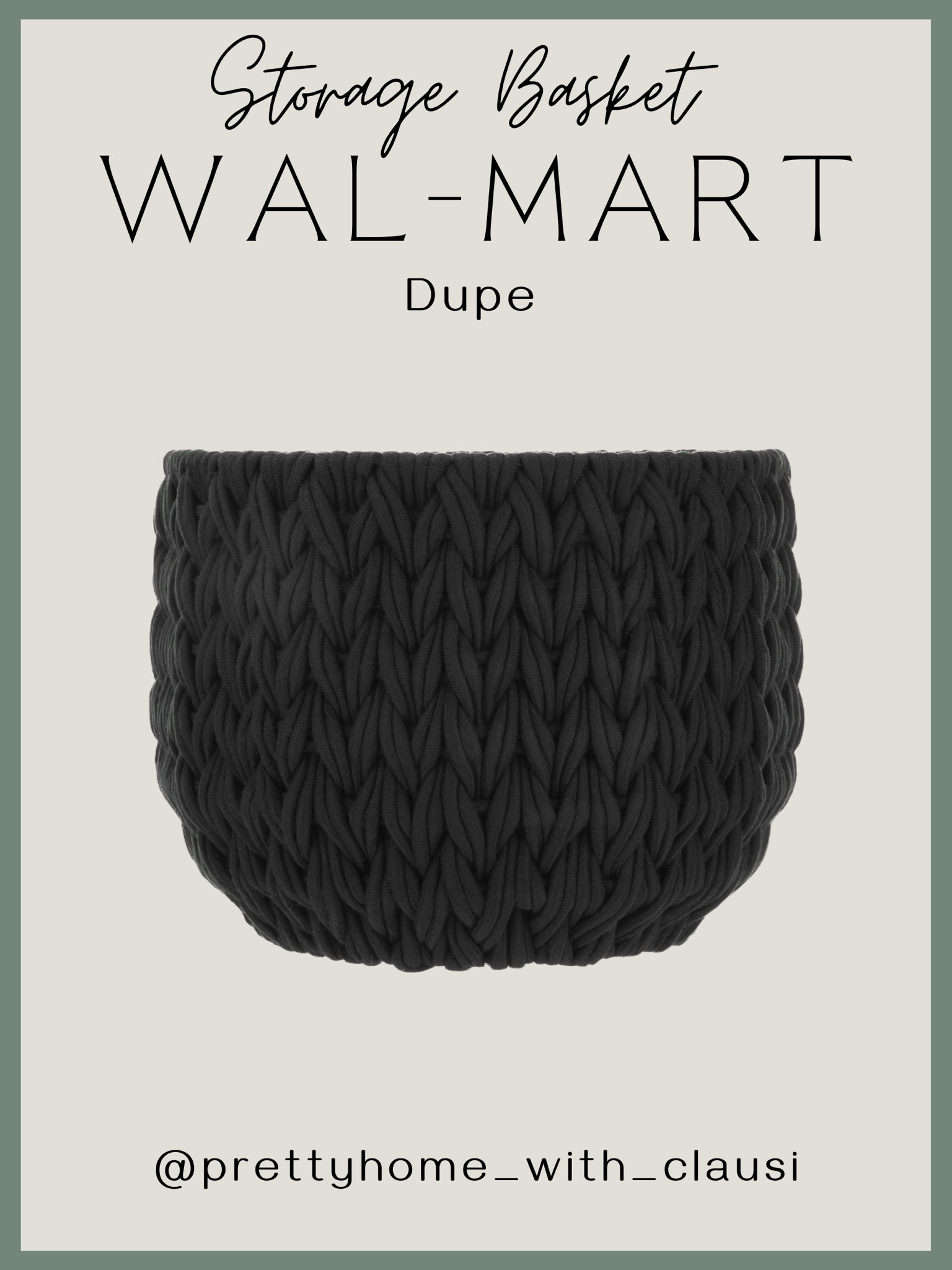 Storage basket.
Weaved basket.
Walmart dupe basket.
Dupe storage basket from CB2.

#LTKunder50 #LTKfamily #LTKhome
