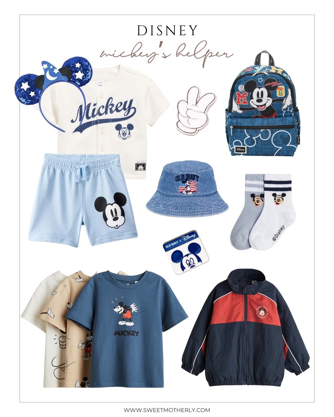 These Mickey Mouse toddler boy outfits are perfect for a 2025 Disney trip or themed birthday. Pair the Mickey shorts with the baseball tee or vintage tee for easy park day outfits. Add the Disney toddler backpack and socks for a complete Disney World toddler boy look.

#LTKKids #LTKStyleTip #LTKTravel