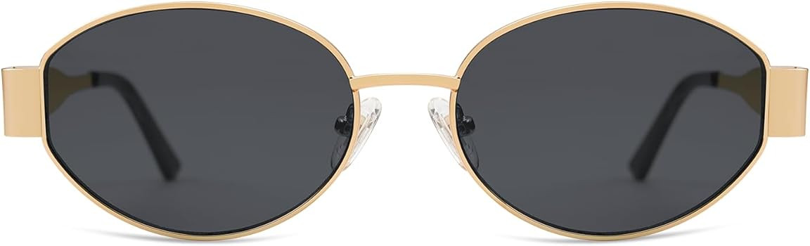 SOJOS Retro Oval Sunglasses for Women Men Trendy Sun Glasses Classic Shades UV400 Protection SJ12... | Amazon (US)