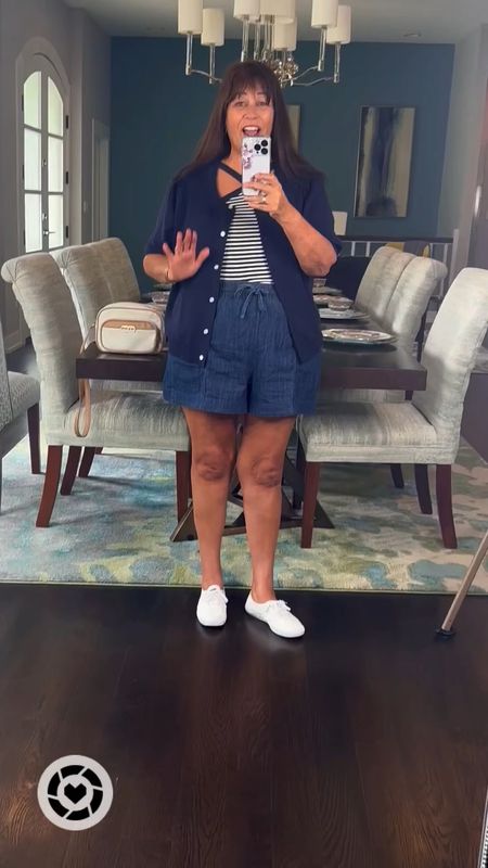 Jean shorts for summer with tank & cute sweater. Styled with Keds. 

#keds
#jeanshorts

Follow my shop @417bargainfindergirl on the @shop.LTK app to shop this post and get my exclusive app-only content!

#liketkit #LTKfindsunder50
@shop.ltk
https://liketk.it/4GANP