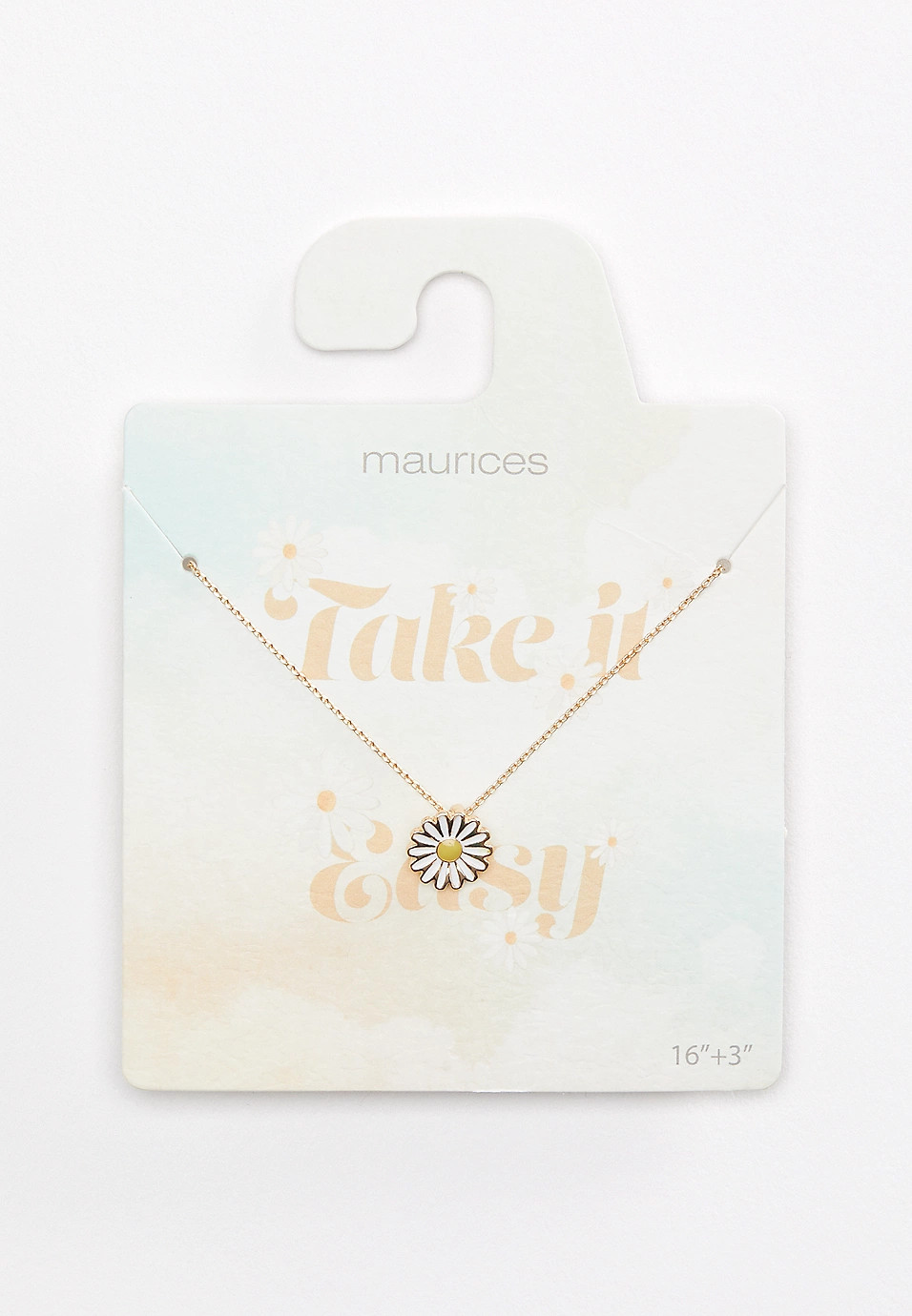 Gold Flower Pendant Necklace | Maurices