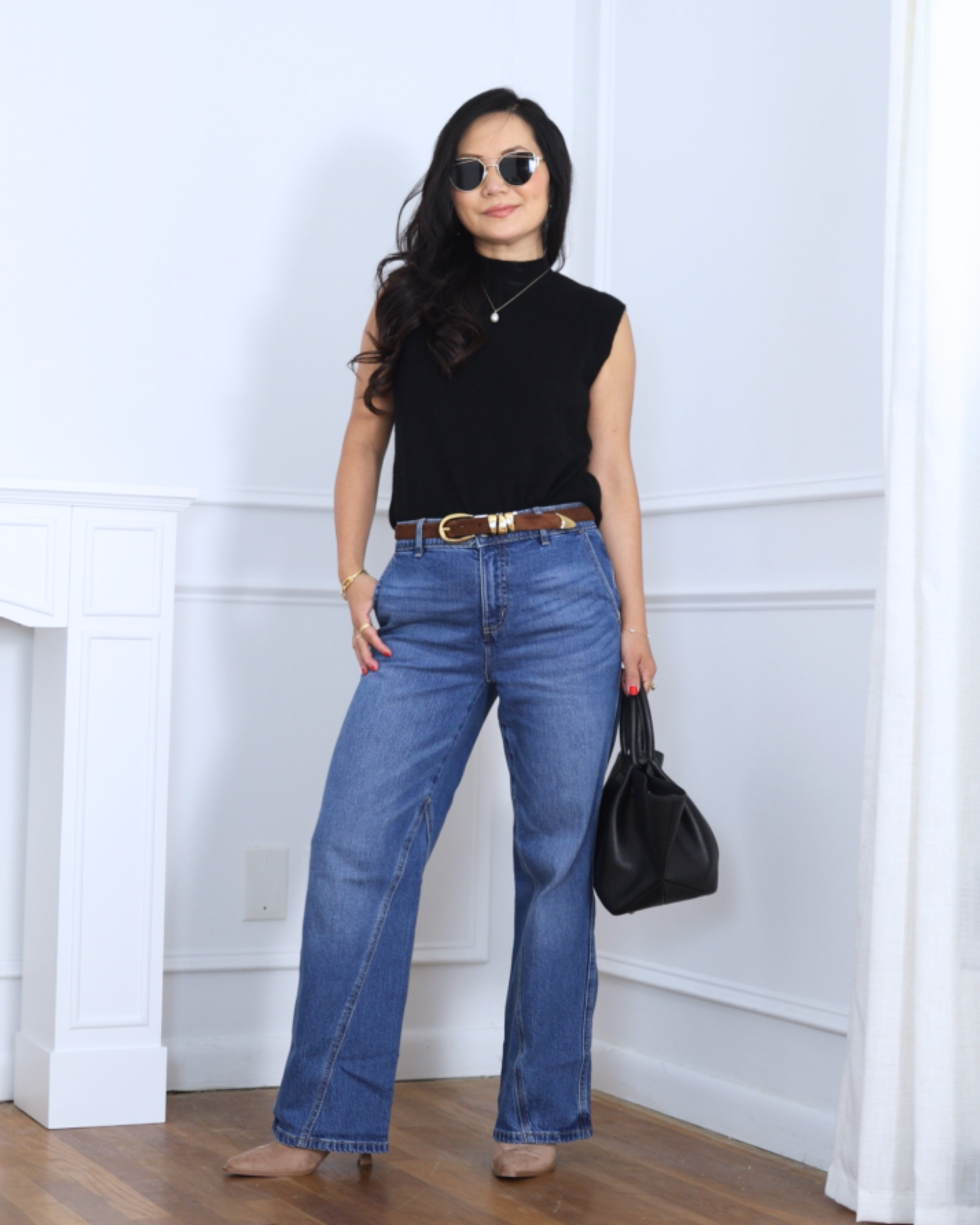 Wearing a mock neck top from Quince and jeans from LOFT — a timeless combo that’s effortlessly chic and versatile. I’m 5’2, wearing size XS.

#LTKPetite #LTKSeasonal #LTKStyleTip