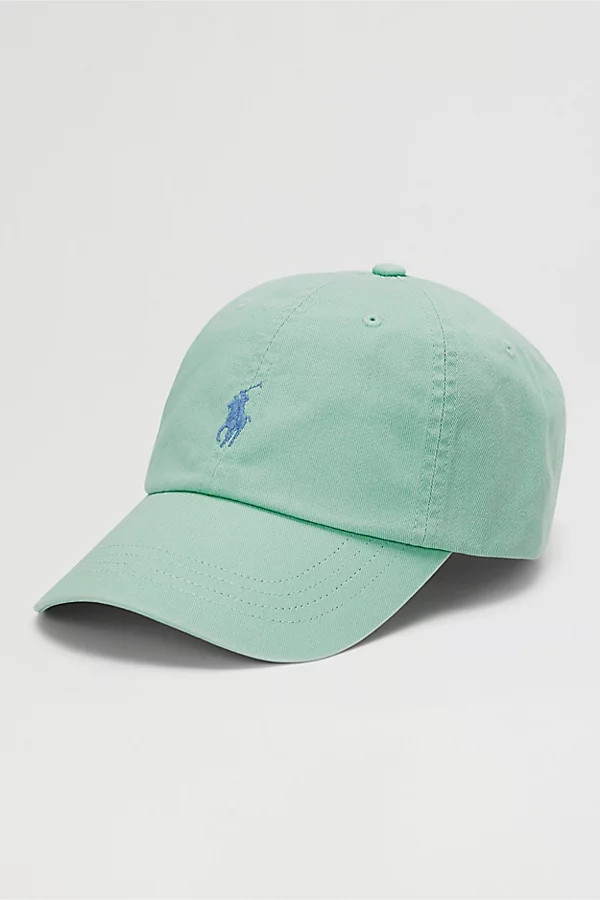 Polo Ralph Lauren Sport Chino Baseball Hat in Celadon, Men's at Urban Outfitters | Urban Outfitters (US and RoW)
