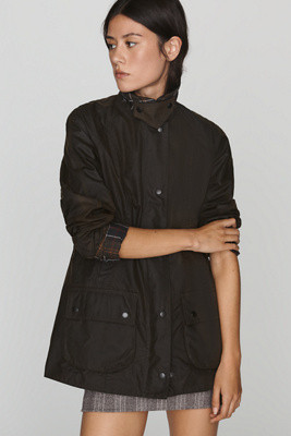 Classic Beadnell 100% Waxed Cotton Jacket | Anthropologie (US)
