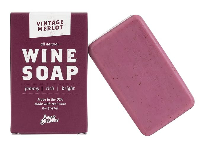 Swag Brewery Vintage Merlot WINE SOAP | Great Gift for Women, Birthdays, Wives, Men, and All Wine... | Amazon (US)