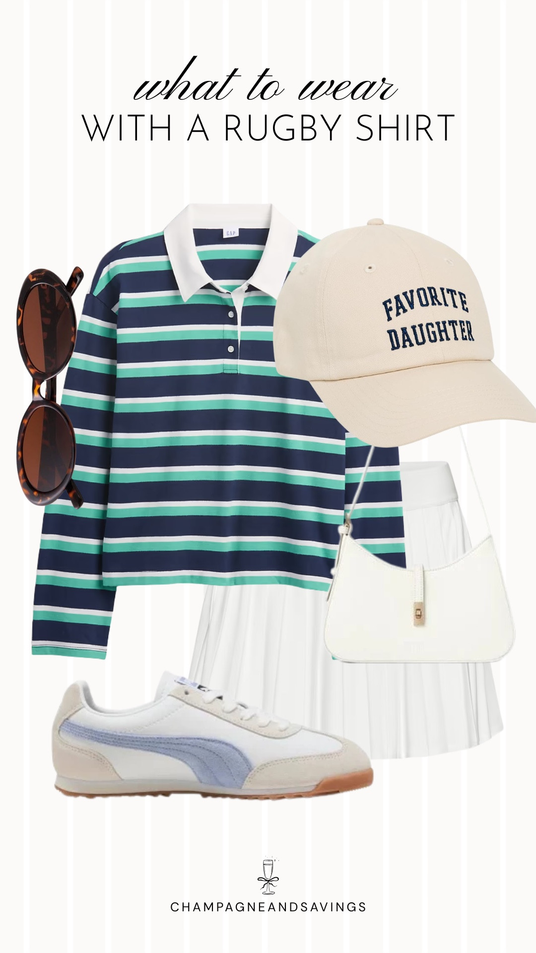 Rugby shirt outfit

#LTKootd